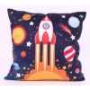 Rocket Light up Cushion 40x40cm