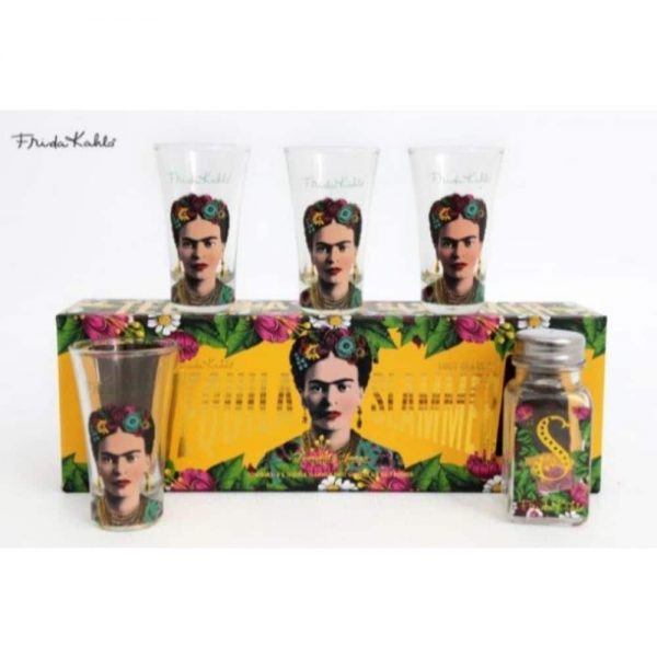 Frida Kahlo Tequila Slammer Set