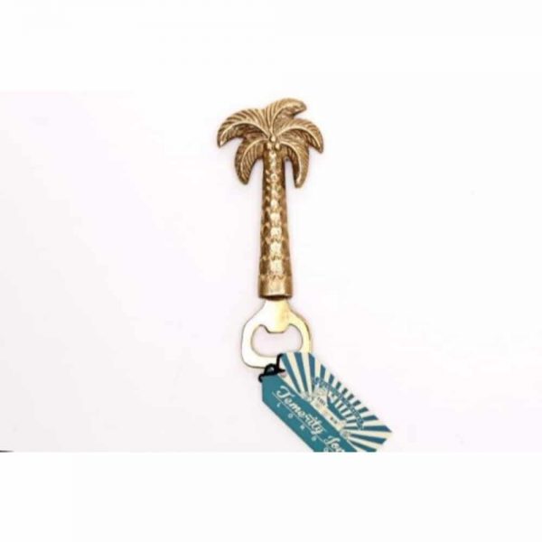 Gold Palm Tree Bottle Opener