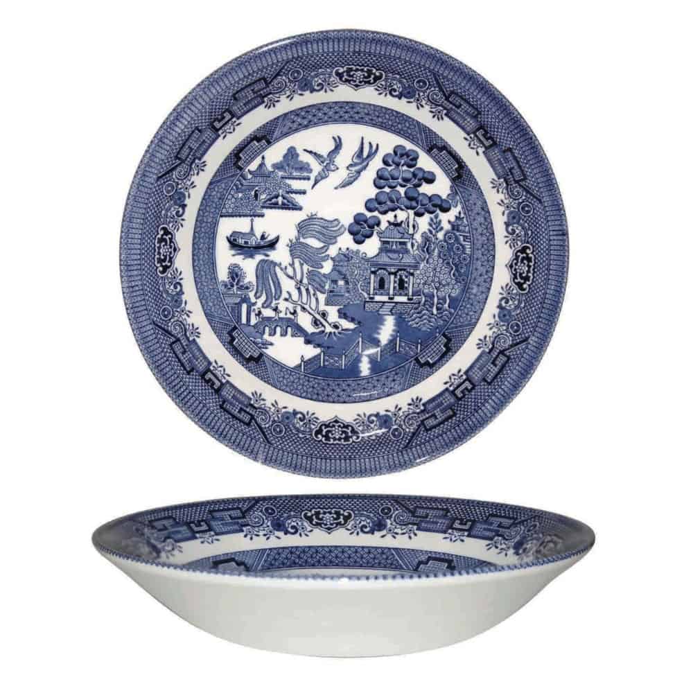 Blue Willow Coupe Bowl 20cm
