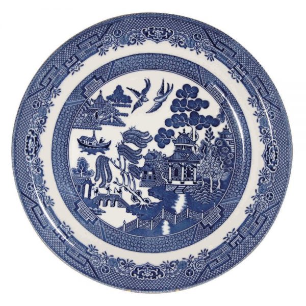 Blue Willow Dinner Plate 26cm