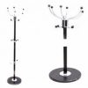 Black Coat Stand Height 176cm Width 37cm