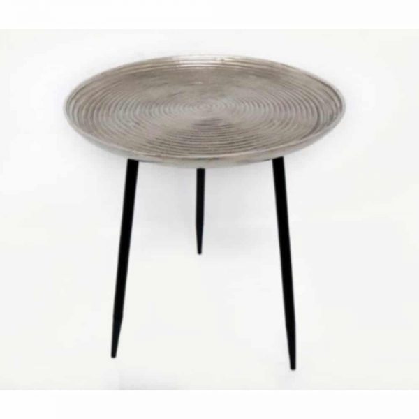 45X49cm Aluminium Silver Table