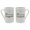 Morning Gorgeous Pair of Mugs