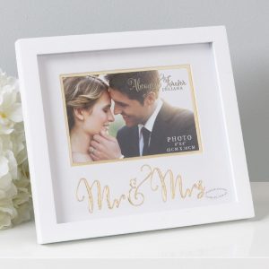 Always & Forever Photo Frame - Mr & Mrs 6x4