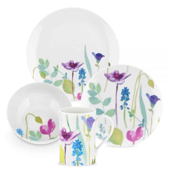 Portmeirion Water Garden 16 Piece Tableware Set