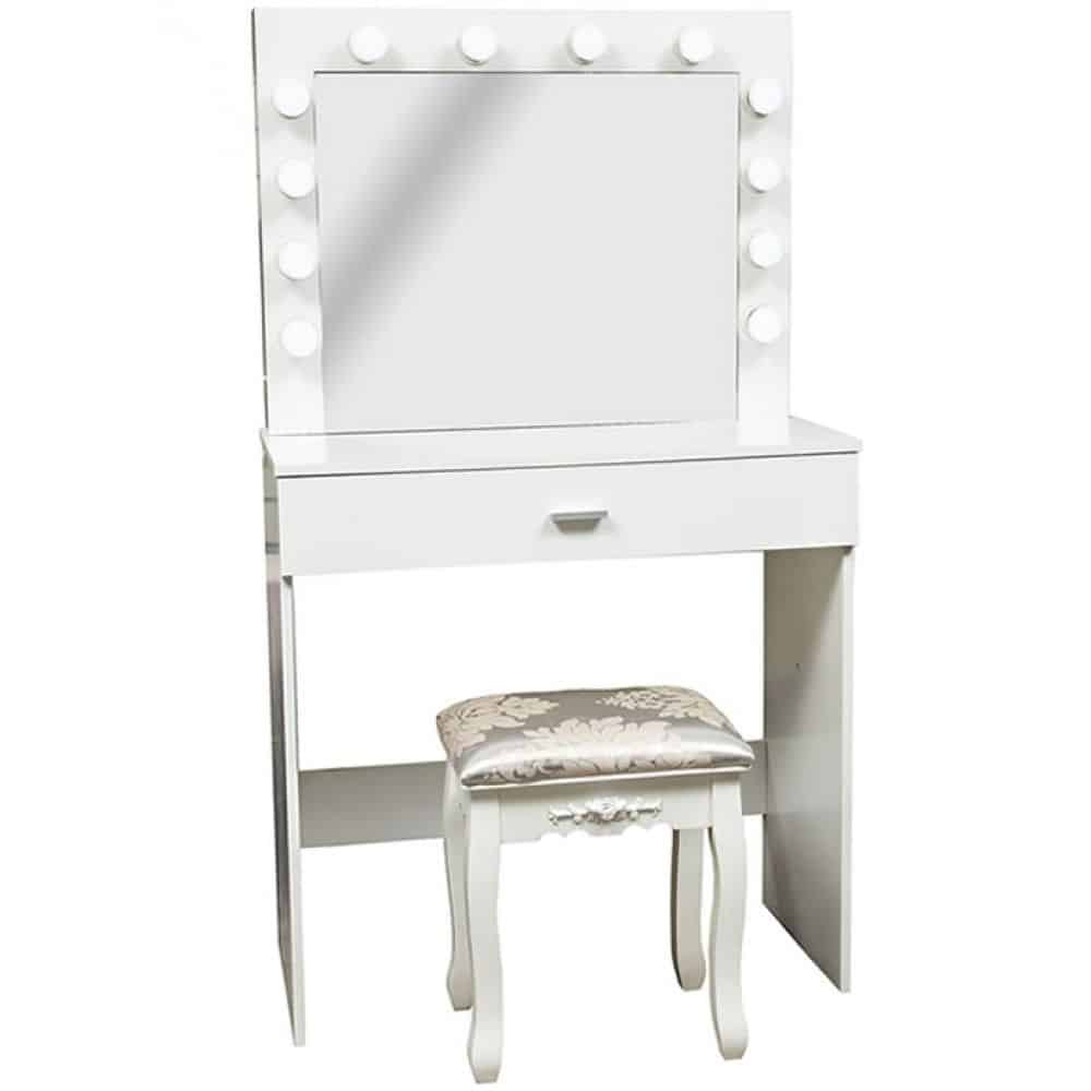 Lights Dressing Table With Stool