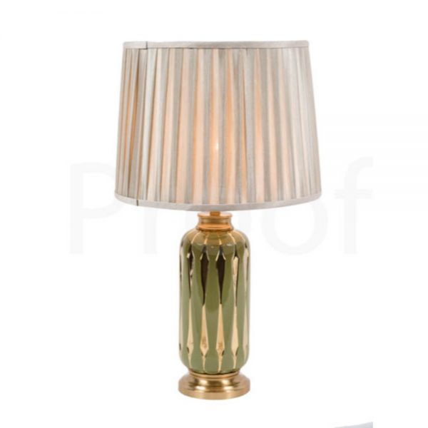 Avant Garde Table Lamp & Shade H65x38cm