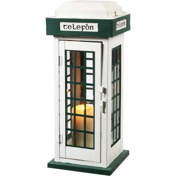 Classic Irish Telefon Box Lantern 40Cm