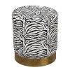 Zebra Print Stool