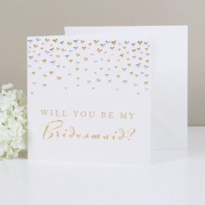 Amore Deluxe Card Will You Be My Bridesmaid