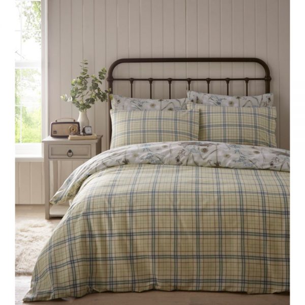 Rabbit Meadow Reversible Duvet Set