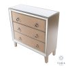 Hayden Mirrored Dresser 3 Drawer