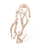 Rose Gold Branch Bangle