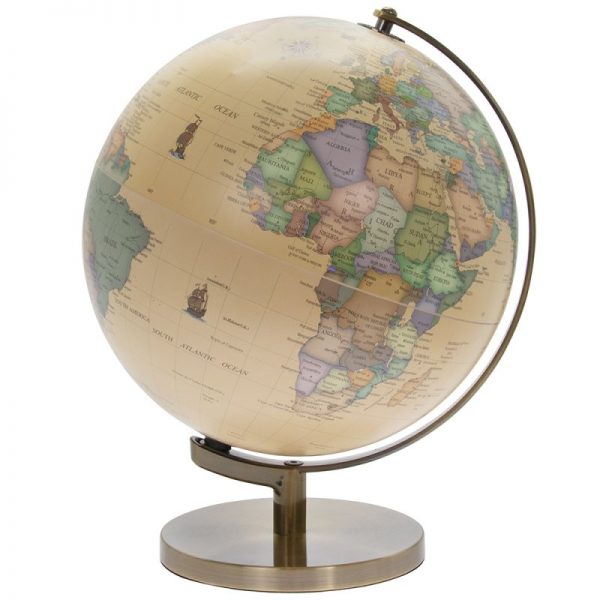 Vintage Light Up Globe