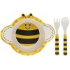 Bamboo Bee Eating Set