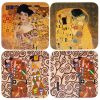 Klimt Coasters Set of 4