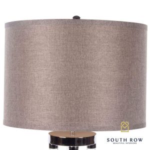 Venus Table Lamp Textured Grey Shade