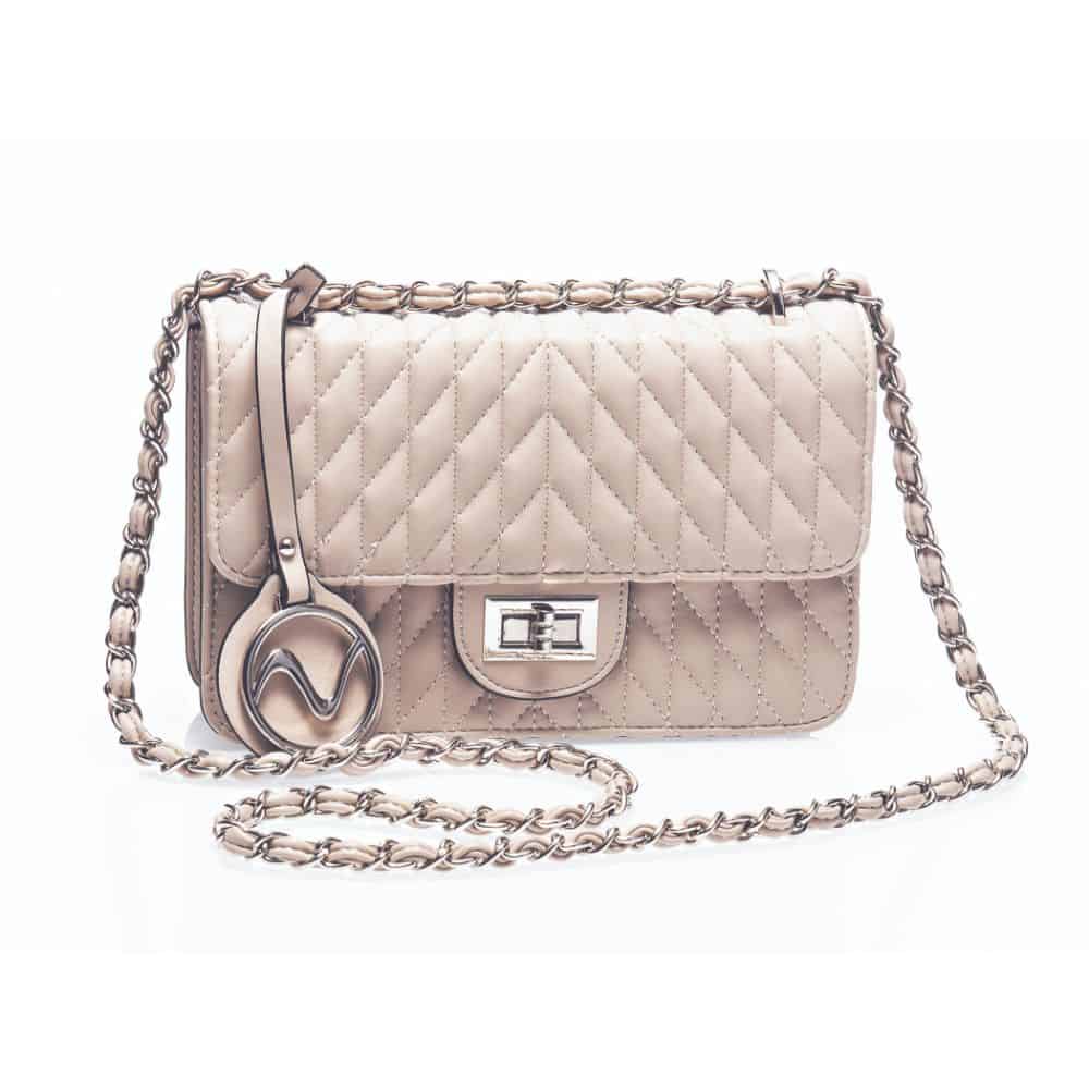 Newgrange Giorgia Beige Shoulder Bag - Allens