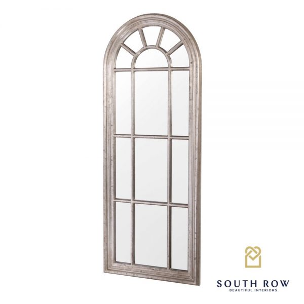 Palladian Large Window Mirror Country Champagne