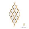 Golden 9 Mirror Cluster Interlocking Wave Design