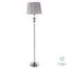 Mercury Satin Silver Floor Lamp