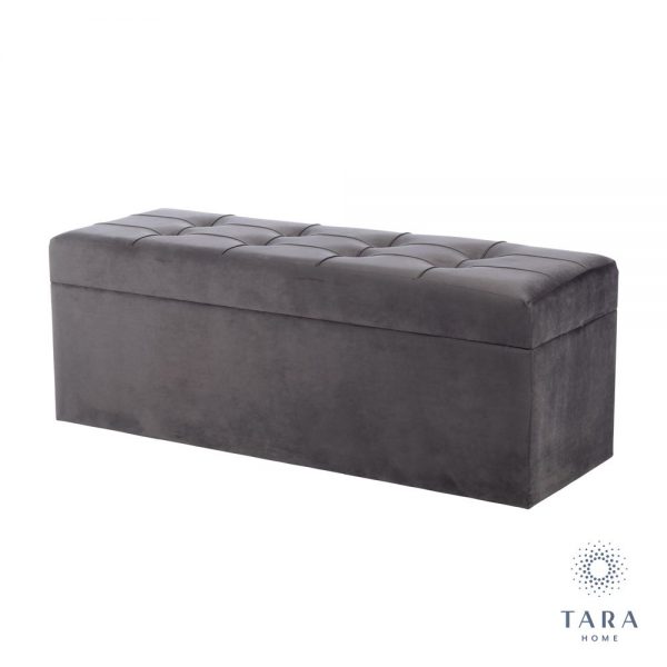 Vienna Charcoal Grey Trunk with Storage