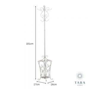 Rio Hat & Coat Stand Dove Grey