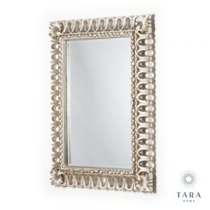 Reflections Champagne Rectangle Loop Mirror