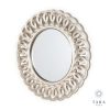 Reflections Champagne Round Loop Mirror
