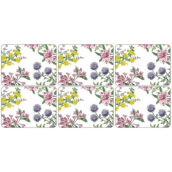 Pimpernel Stafford Blooms Six Placemats