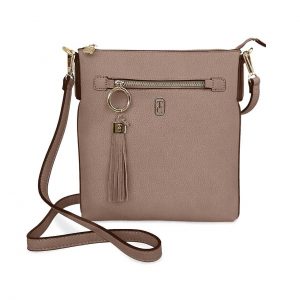 Tipperary Chelsea Cross Body Pouch Greige