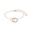 Romi Rose Gold Purple Stone Bracelet