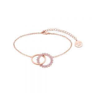 Romi Rose Gold Purple Stone Bracelet