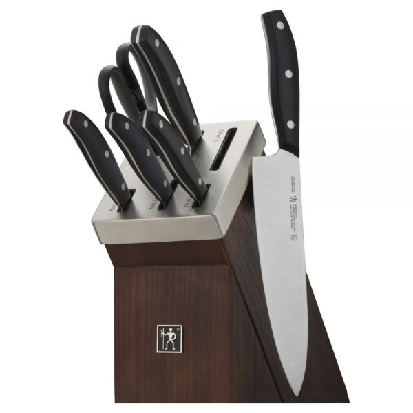 Henckels 7 Piece Ash Self Sharpening Knife Block