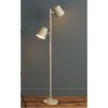 Freddie Metal and Ash Floor Lamp Height 147cm