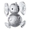 Galway Crystal Baby Elephant Height 9cm