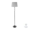 Jane Silver & Grey Floor Lamp