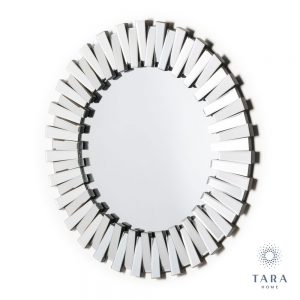 Link 3 Dimensional Round Mirror