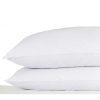 White Goose Feather and Down Pair of Pillows