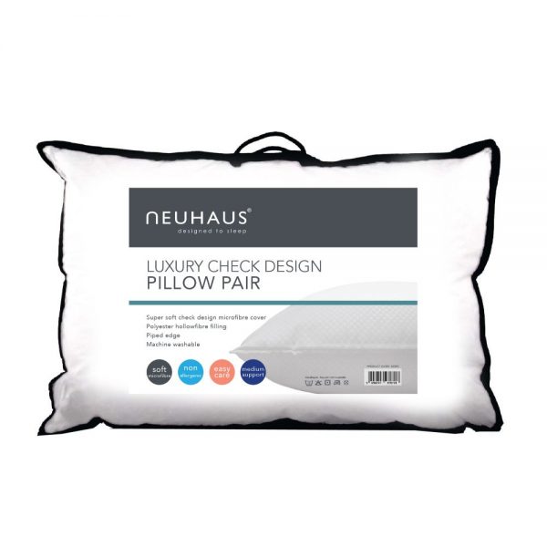 Neuhaus Pair of Luxury Microfibre Pillows