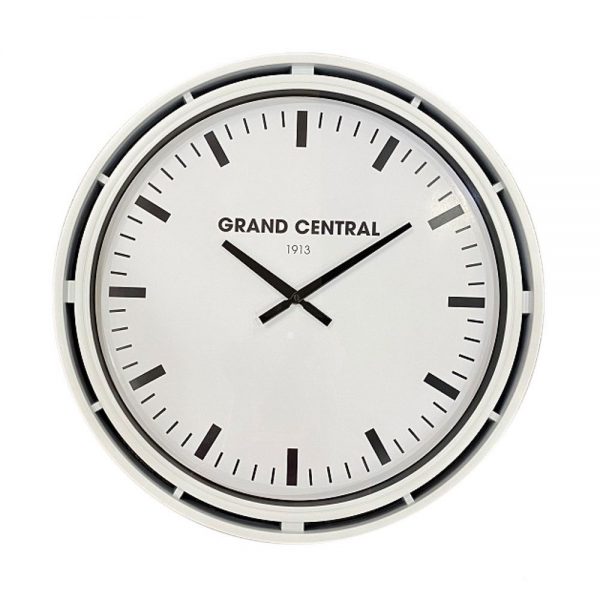 Grand Central Clock Ivory Gloss Finish