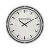 Grand Central Clock Grey Gloss Finish