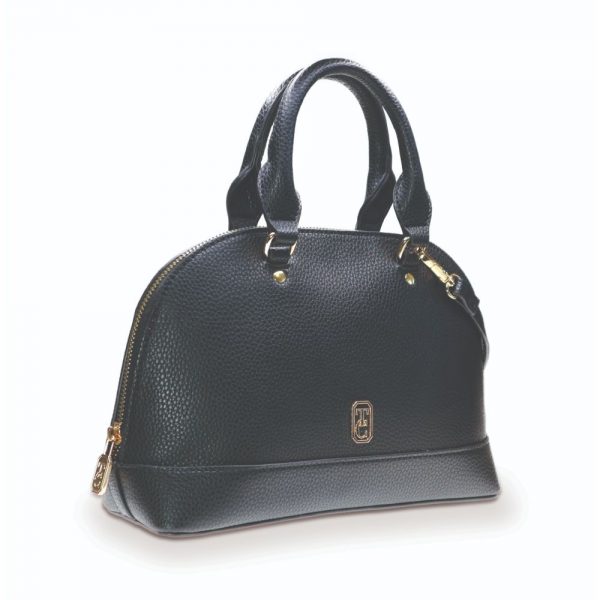 Tipperary Crystal The Mayfair Black Satchel Bag