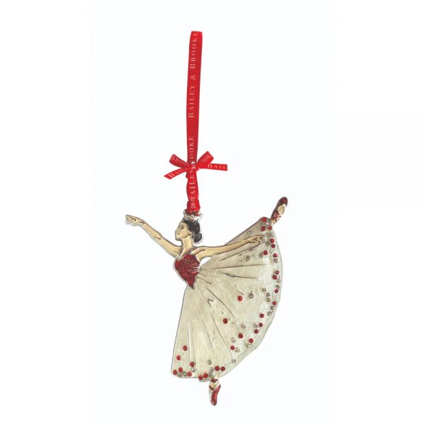 Bailey & Brooke Sparkle Ballerina Decoration