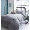 Catherine Lansfield Denim Grey Duvet Set