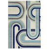 Nova Rug 120x170cm Retro Blue