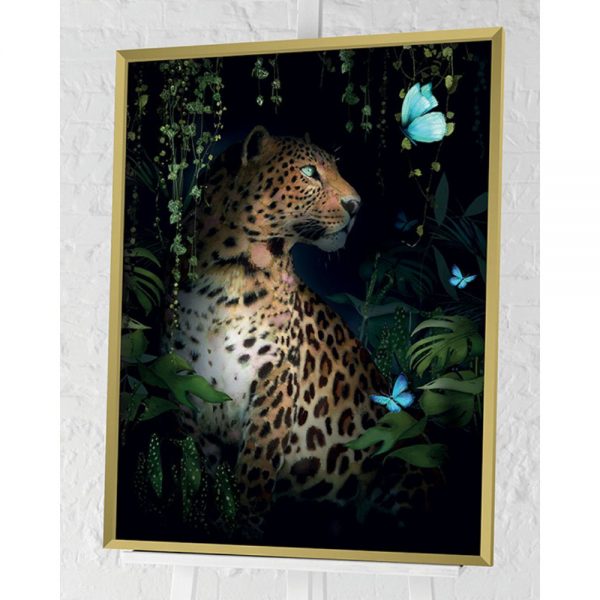 Summer Thornton Panther Framed Print