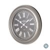 Jana Oversize Rustic Grey Wall Clock