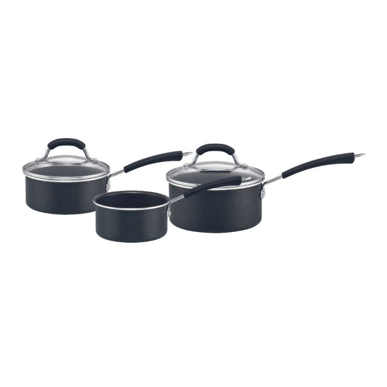 Prestige Super Tough 3 Piece Saucepan Set Allens